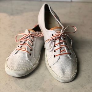 Keds WF42093M Sneaker White/ Orange Size 10.0 (K-11 CH-888)